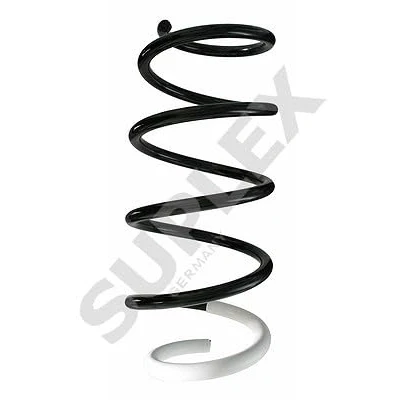 Image of 8200772225 Coil spring SUPLEX 27245 Front Axle with constant wire diameter sleeve RENAULT: Kangoo II Express