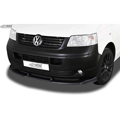 Image of RDX Front Spoiler VARIO X T5 2009 for unpainted bumper, like Transporter Lip Splitter