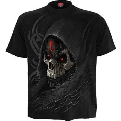 Image of Spiral Dark Death T Shirt Black M