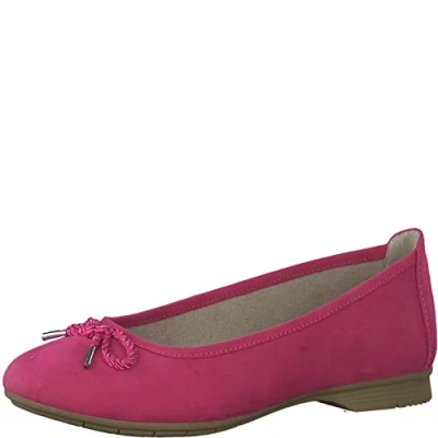 Image of Jana Women&#039;s 8 22164 41 Ballet Flat, Fuchsia 1, 5 UK
