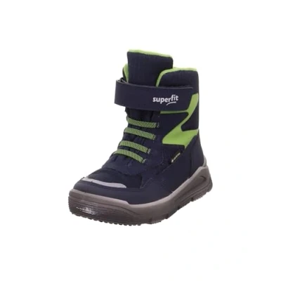 Image of Superfit Mars Snow Boot, Blue Light Green 8000, 7.5 UK Child