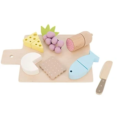 Image of JaBaDaBaDo Wooden food (T252)
