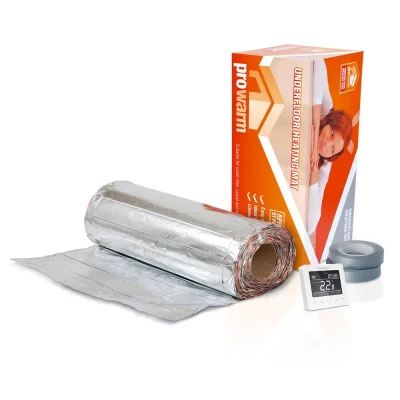Image of ProWarm Foil Underfloor Heating Mat (Wood, Vinyl &amp; Carpet) 4.5M2