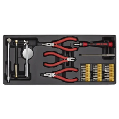 Image of Sealey Premier Tool Tray with Precision &amp; Pick Up Set 38pc