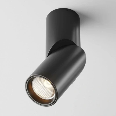 Image of Maytoni Dafne Surface Mounted Downlight Black 3000K