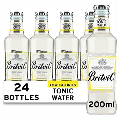 Image of Britvic Indian Tonic Water Low Calorie Drink Pack of 24 x 200ml