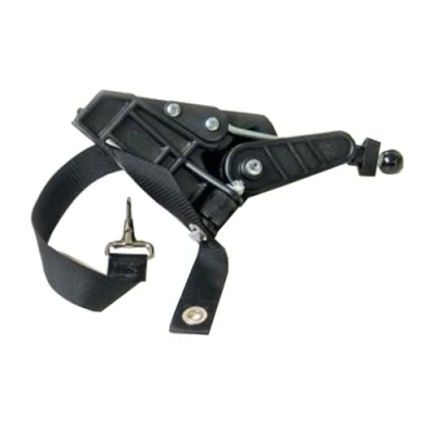 Image of Burley Design Hitch Classic Plastic Bicycle Trailer Accessory Black,10 x 8 3 inches