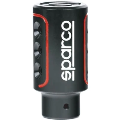Image of Sparco Manual Gear Shift Knob Racing Black Universal