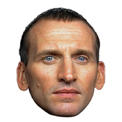 Image of STAR CUTOUTS BBC SM127 Christopher Eccleston Doctor, One Size, Solid, Ninth Mask