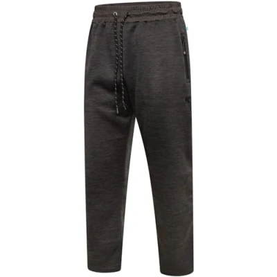 Image of KAM Mens Active Performance Marl Jogging Pants Grey 7XL