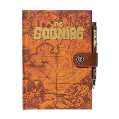 Image of Grupo Erik The Goonies Premium A5 Notebook With Projector Pen Notebooks Notepads Notepad Merchandise One Eyed Willy&#039;s Map
