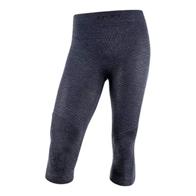Image of UYN U100120 FUSYON CASHMERE UW MEDIUM Pants Men&#039;s Rock Grey/Black M