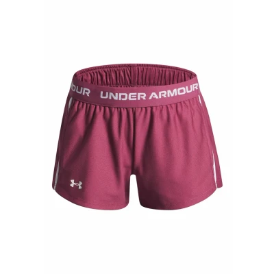Image of Under Armour G Tech Play Up Short Fuchsia Dusk/Fuchsia Dusk/White YLG