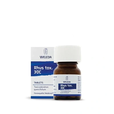 Image of Weleda Rhus Tox. 30C, Homeopathic Medicinal Product, Toxicodendron Quercifolium Vegetarian, 125 Tabs