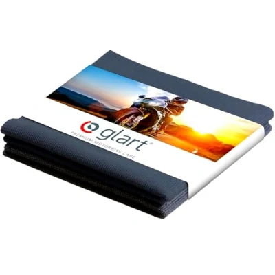 Image of Glart 42AAM Microfiber Cloths Anthracite for Motorcycle Care, 40x40 cm, Soft, Absorbent Scratch free, Lint Free Polishing