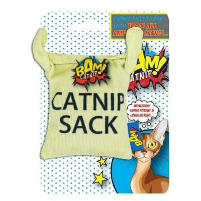 Image of Bam CATNIP 100% AMERICAN STRONG CAT TOYS (CATNIP SACK)