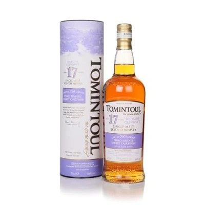 Image of Tomintoul 17 Year Old 2005 Pedro Ximenez Sherry Cask Finish