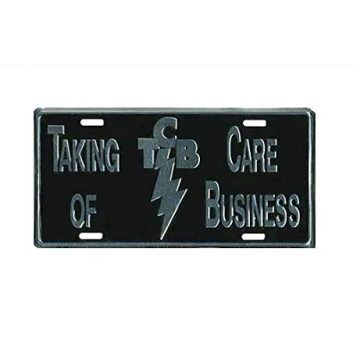 Image of Mid South Products Elvis License Plate TCB