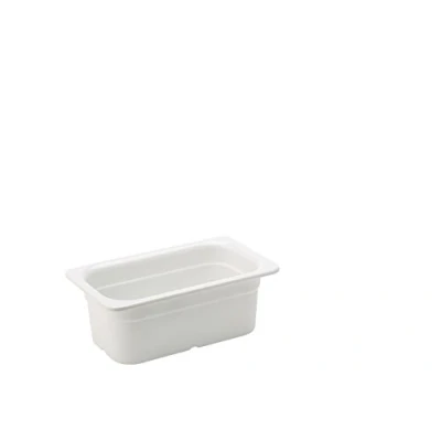 Image of Utopia Melamine Gastronorms &amp; Buffetware, JMP137 000000 B01001, White GN 1/4 4&quot; (10cm) Deep (Box of 1)