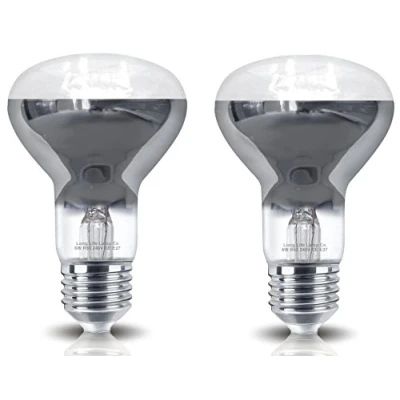 Image of R63 Reflector E27 LED Bulb 6w Spotlight Replacement Daylight White 6500k Non Dimmable 2 Pack