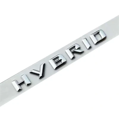 Image of SANNITOU Car Emblems for Hybrid, Front and Rear Logos Logo Body Tuning Styling Accessories