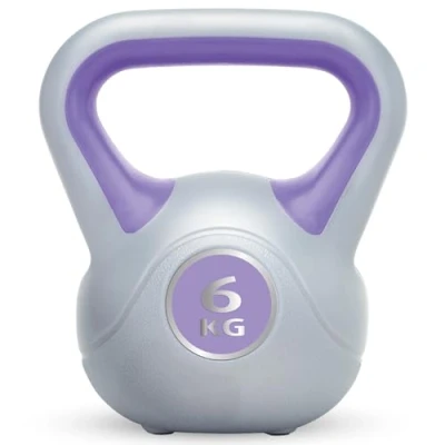 Image of Urban Fitness Vinyl Kettle bell ,6 KG , Assorted