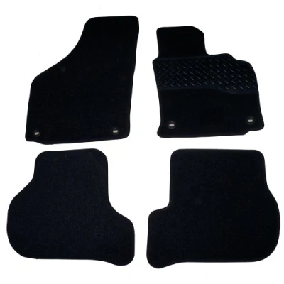 Image of Sakura WW0240 Carpet Floor Mat, Black Trim