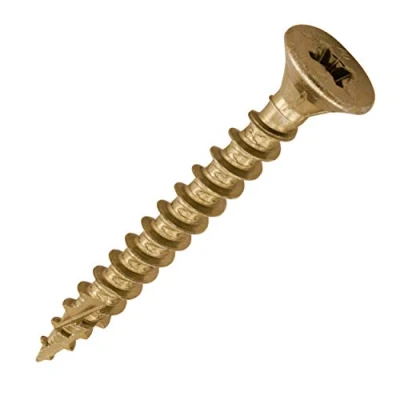 Image of TIMCO C2 Strong Fix Multi Purpose Premium Countersunk Gold Woodscrews 5.0 x 40 Box of 200