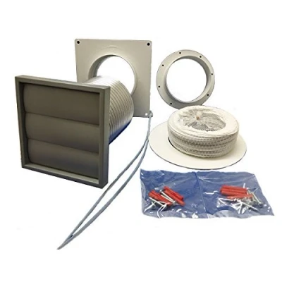 Image of Manrose Tumble Dryer Venting Kit With Gravity Grille