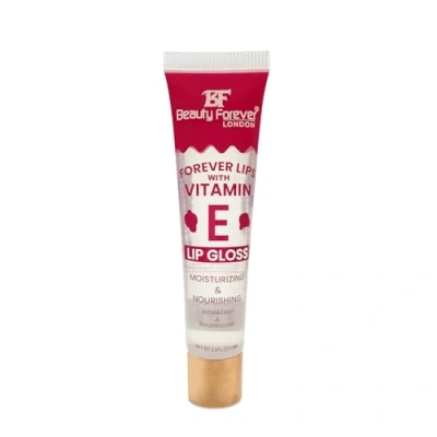 Image of Beauty Forever Moisturising Lips Lip Gloss with Jojoba Oil &amp; Shea Butter, Vitamin E, 18mls (Vitamin One Size)