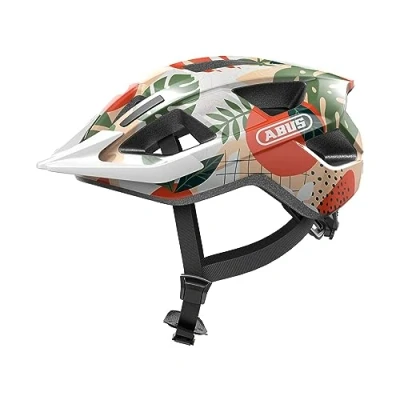 Image of ABUS Aduro 3.0 City Bike Helmet Sporty in Stylish Design For Everyday Riding and Touring Men Women Orange, Size L