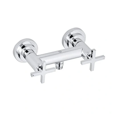 Image of Kludi 207100520 Puristic Shower tap Nova Fonte Classic chrome 207100520, Grey