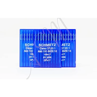 Image of 30 Pk. Schmetz 135X17 DPX17 Industrial Walking Foot Sewing Machine Needles (16 (Metric Size 100))