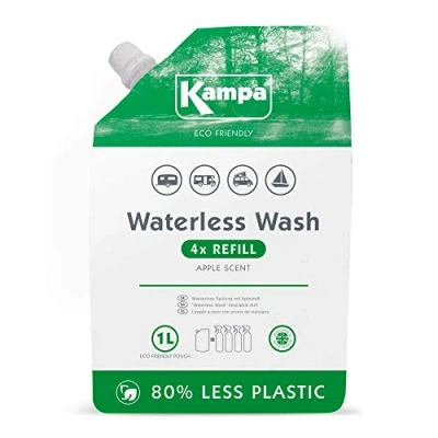 Image of Kampa Eco Friendly Waterless Wash 1L Refill Pouch