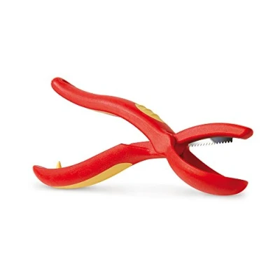 Image of Snips Cutter with Steel Blade Chestnut Opener Nutcracker Tool 19.5 x 3 cm Made in Italy 0% BPA, Multi Color, One Size