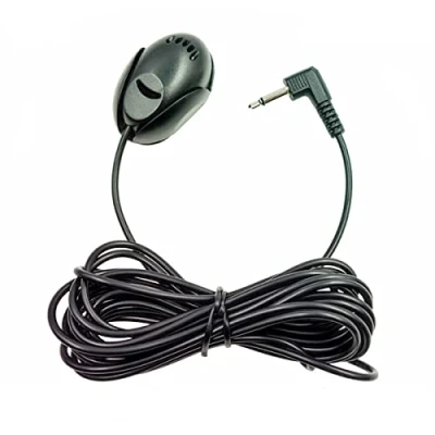 Image of NewTH Car Microphone Portable 3.5mm Mic with 9.85 Feet Cable for Vehicle Head Unit Bluetooth DVD Radio Stereo Player Laptop Plug and Play