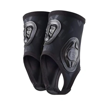 Image of G Form Pro X Ankle Guard Soccer Training Equipment and Bike Accessories Black, Adult Large/X Large