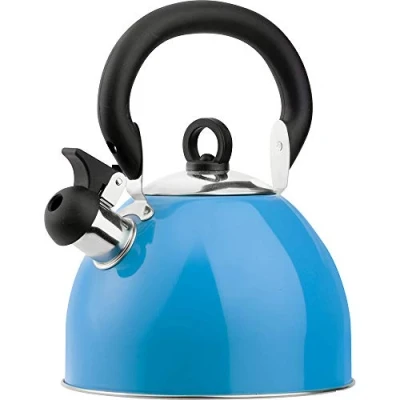 Image of Prima 2.5L Stainless Steel Whistling Kettle in Blue 11122C