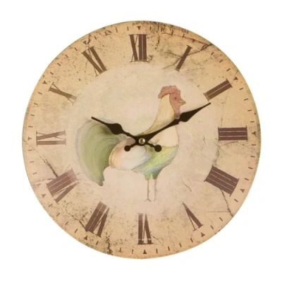 Image of Premier Housewares Home To Roost Wall Clock, 29 cm