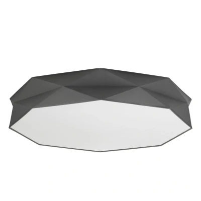Image of TK Lighting Kantoor New ceiling light, Ø 88 cm, grey