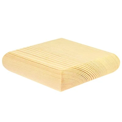 Image of Jackson Woodturners Pine Flat Newel Cap Rebated to fit a 90mm Post