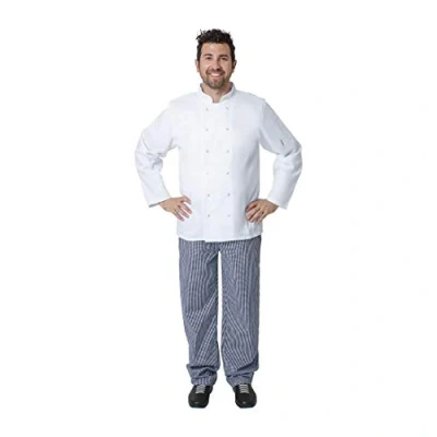 Image of Whites Chefs Apparel A134 XXL Vegas Chef Jacket, Long Sleeve, White