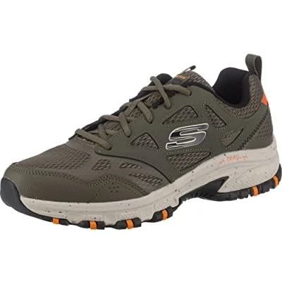 Image of Skechers Men&#039;s Hillcrest Sneaker, Olive, 9 UK