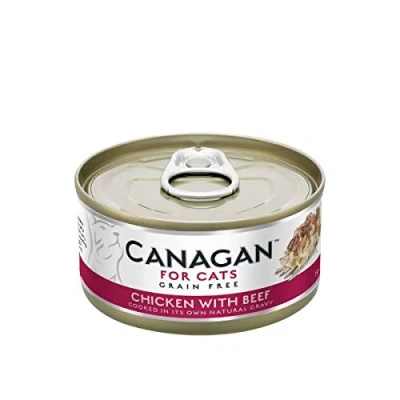 Image of Canagan Cat Tin Chicken and Beef (12x75g Tin)