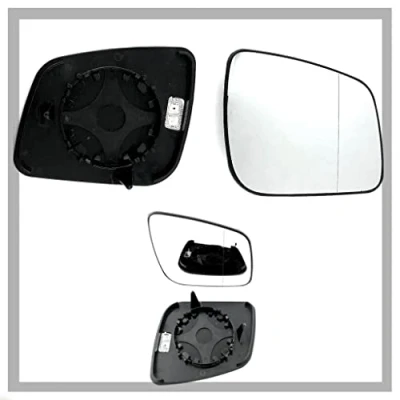 Image of Fits Mercedes B Class, For 2008 to 2011 JUN Heated Base Wide Angle Wing Mirror Glass (W245) RIGHT HAND (UK Driver Side)
