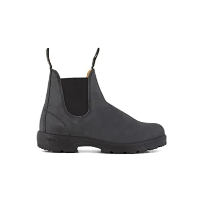 Image of Blundstone 587 Rustic Black Leather Chelsea Boots 3