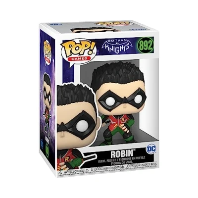 Image of Funko Pop! Games: Gotham Knights Robin Batman Collectable Vinyl Figure Gift Idea Official Merchandise Toys for Kids &amp; Adults Video Games Fans Model Collectors and Display
