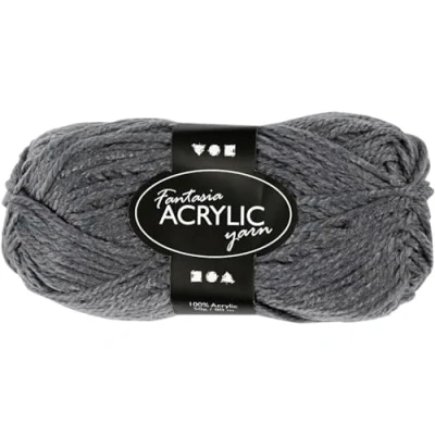 Image of 421720 50g 80m Grey Acrylic Double Knit Wool