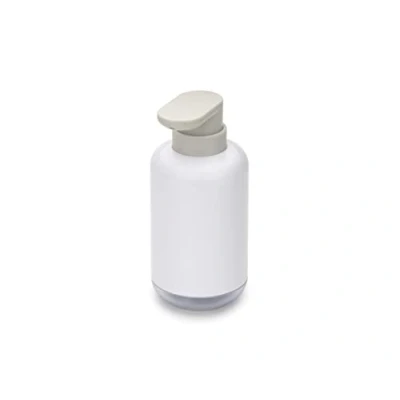 Image of Joseph Duo Pump Bottle Soap Dispenser, Kitchen &amp; Bathroom, 300ml, Refillable, White , Pack of 1