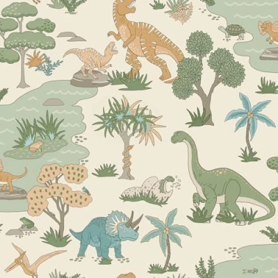 Image of Albany Wallpaper Dino Zoo 14012